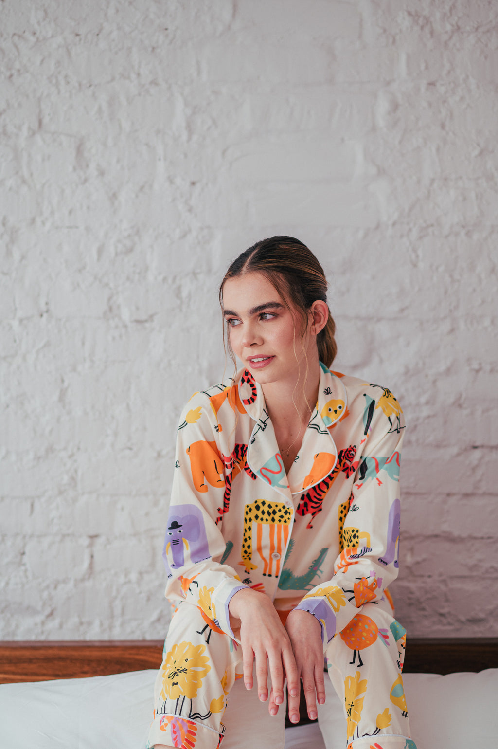 Animales de la Selva - Camisa Manga Larga y Pantalon READY TO SHIP