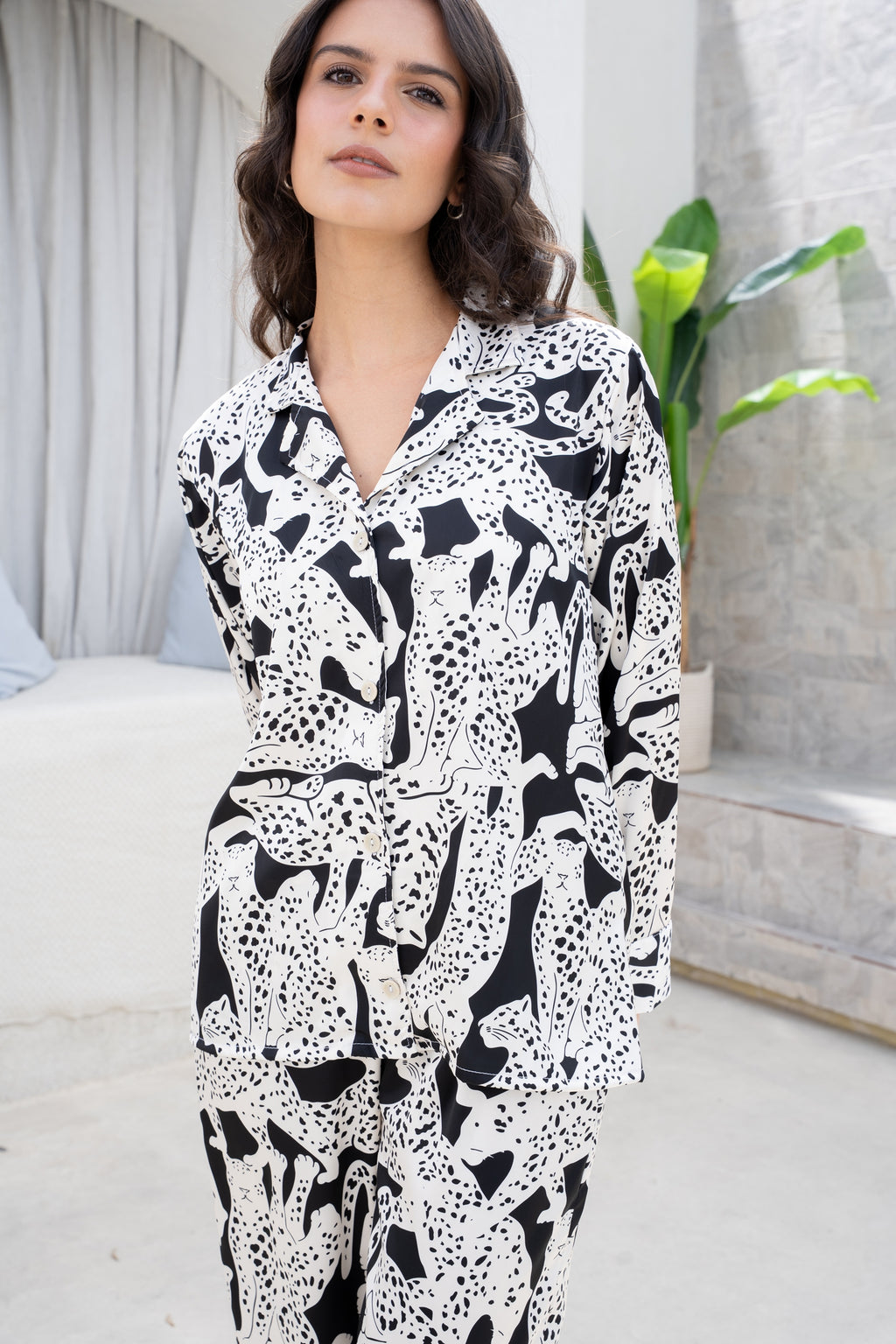 Black Jaguar - Camisa Manga Larga y Pantalon READY TO SHIP