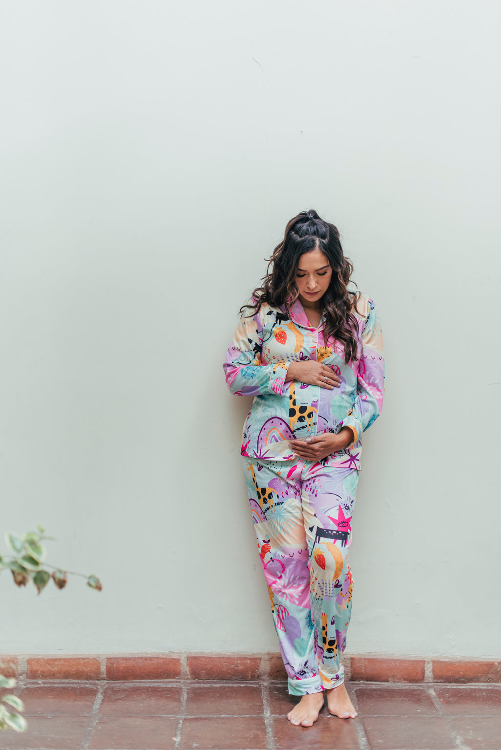 Fantasia - Camisa Manga Larga y Pantalon Maternidad READY TO SHIP