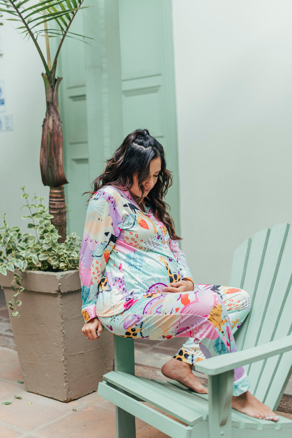Fantasia - Camisa Manga Larga y Pantalon Maternidad READY TO SHIP