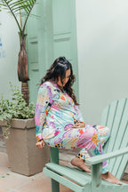Fantasia - Camisa Manga Larga y Pantalon Maternidad READY TO SHIP