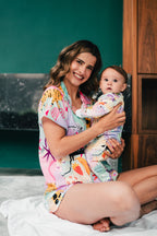 Fantasia Print Pequeño - Enterizo de Bebe READY TO SHIP