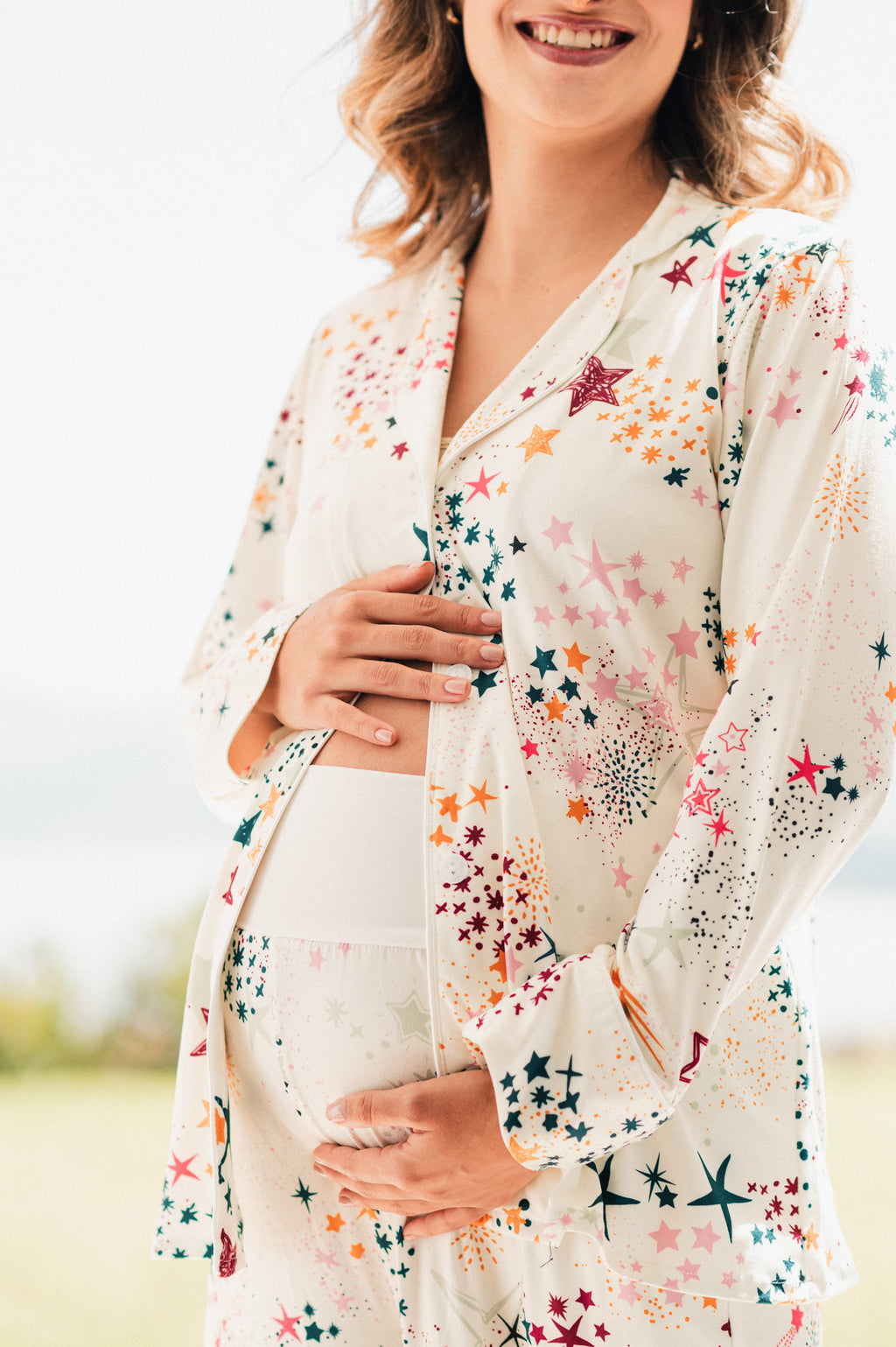 Lluvia de Estrellas - Camisa Manga Larga Y Pantalon READY TO SHIP