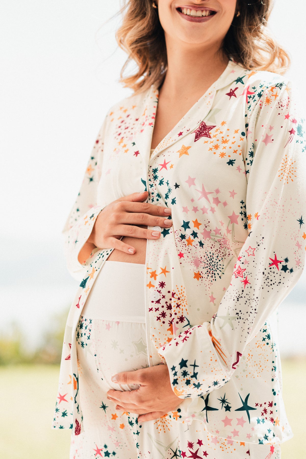 Lluvia de Estrellas - Camisa Manga Larga Y Pantalon READY TO SHIP