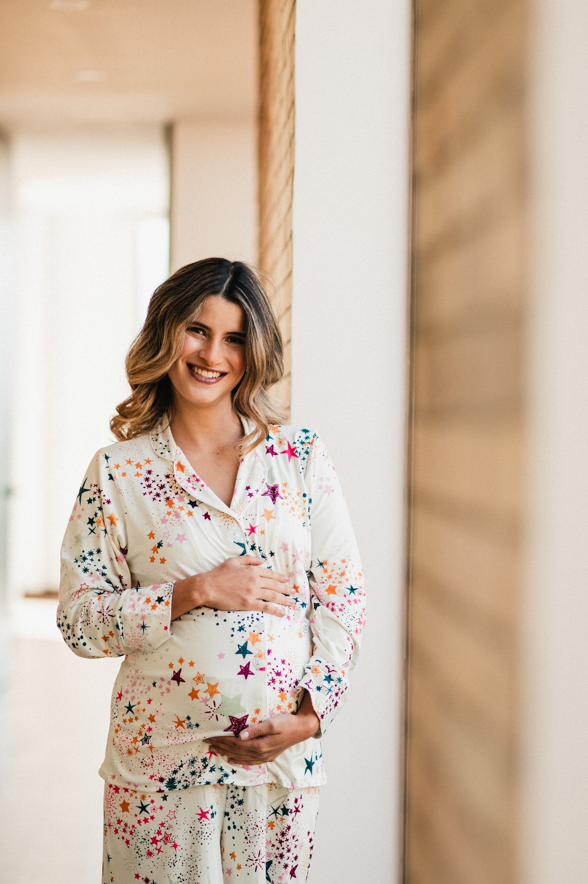 Lluvia de Estrellas - Camisa Manga Larga Y Pantalon READY TO SHIP