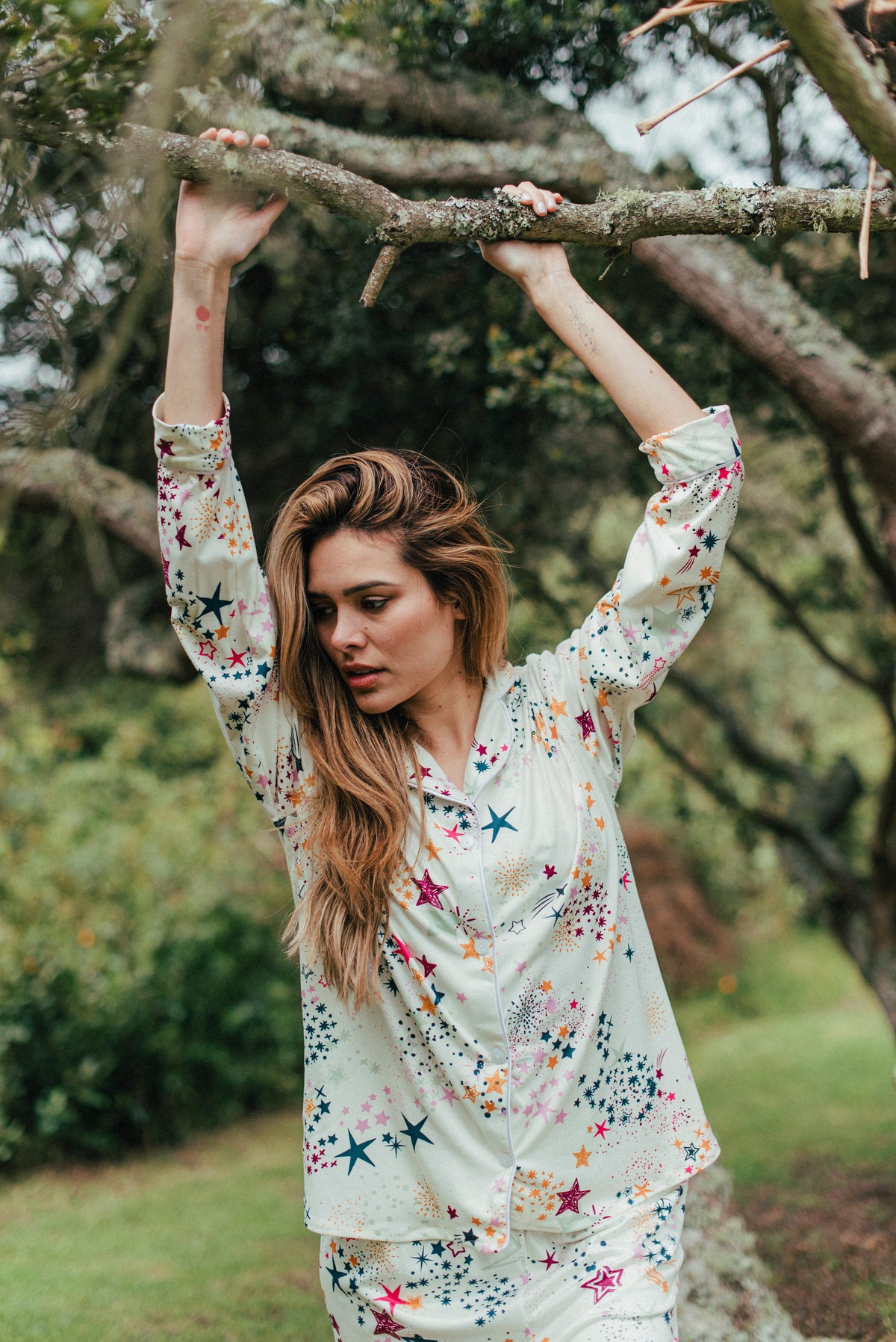 Lluvia de Estrellas - Camisa Manga Larga y Pantalon READY TO SHIP