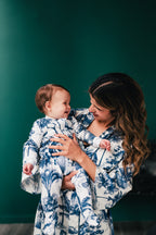 Selva Africana Azul - Baby Onesie READY TO SHIP