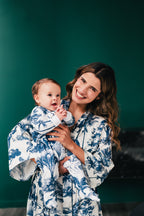 Selva Africana Azul - Baby Onesie READY TO SHIP