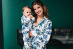 Selva Africana Azul - Baby Onesie READY TO SHIP