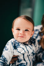 Selva Africana Azul - Baby Onesie READY TO SHIP